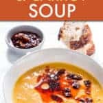 FIVE SPICE SWEET POTATO AND CARROT SOUP