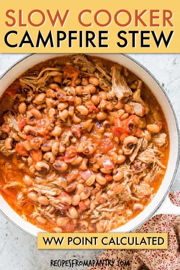 SLOW COOKER CAMPFIRE STEW