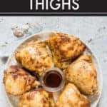 LOW CARB INSTANT POT CHICKEN THIGHS