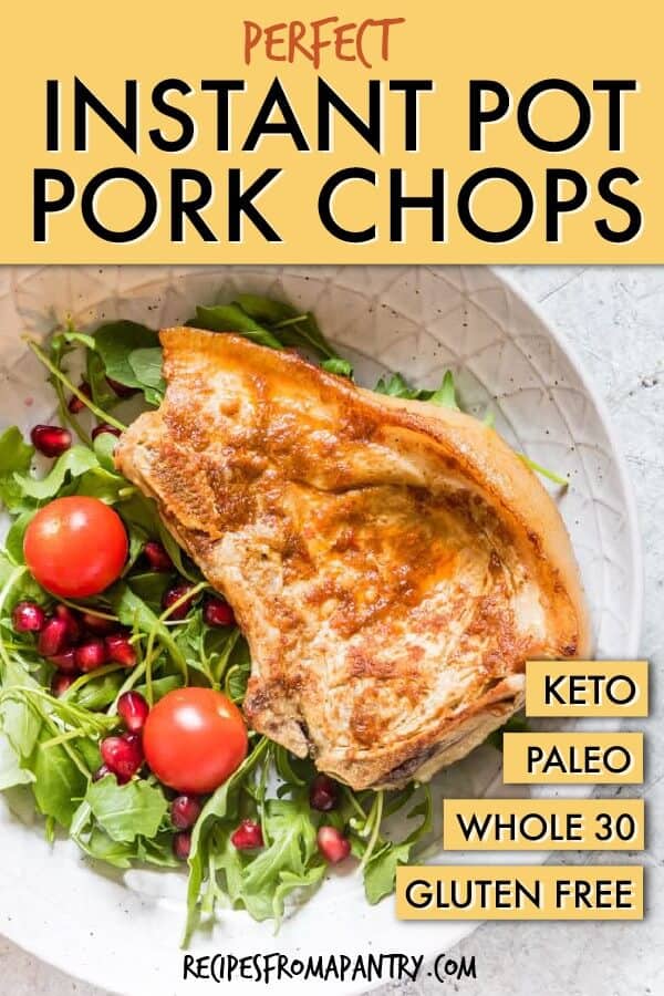 instant pot pork chops