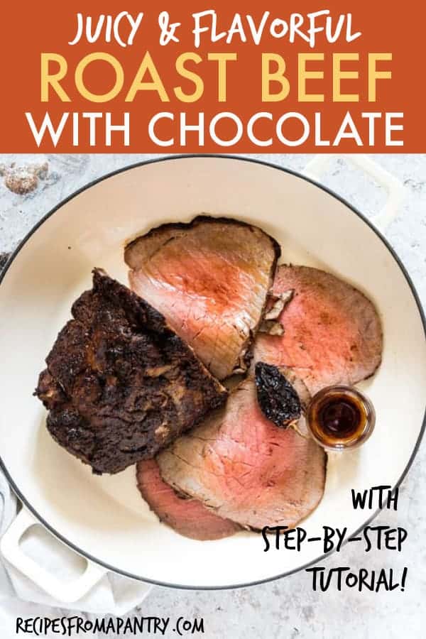 roast beef with chocolate