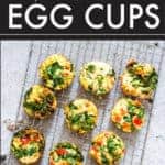 LOW CARB VEGGIE EGG CUPS