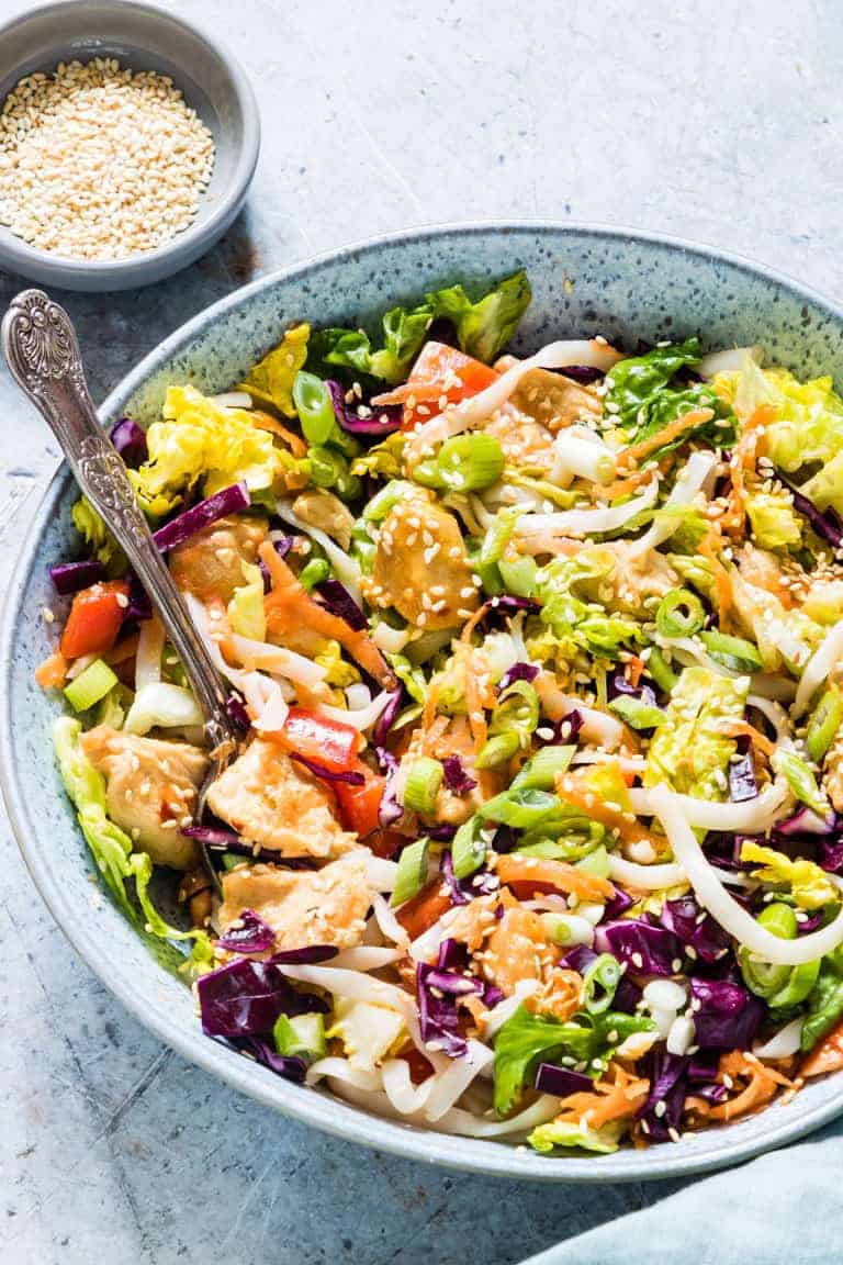 Easy Chinese Chicken Salad (GF)
