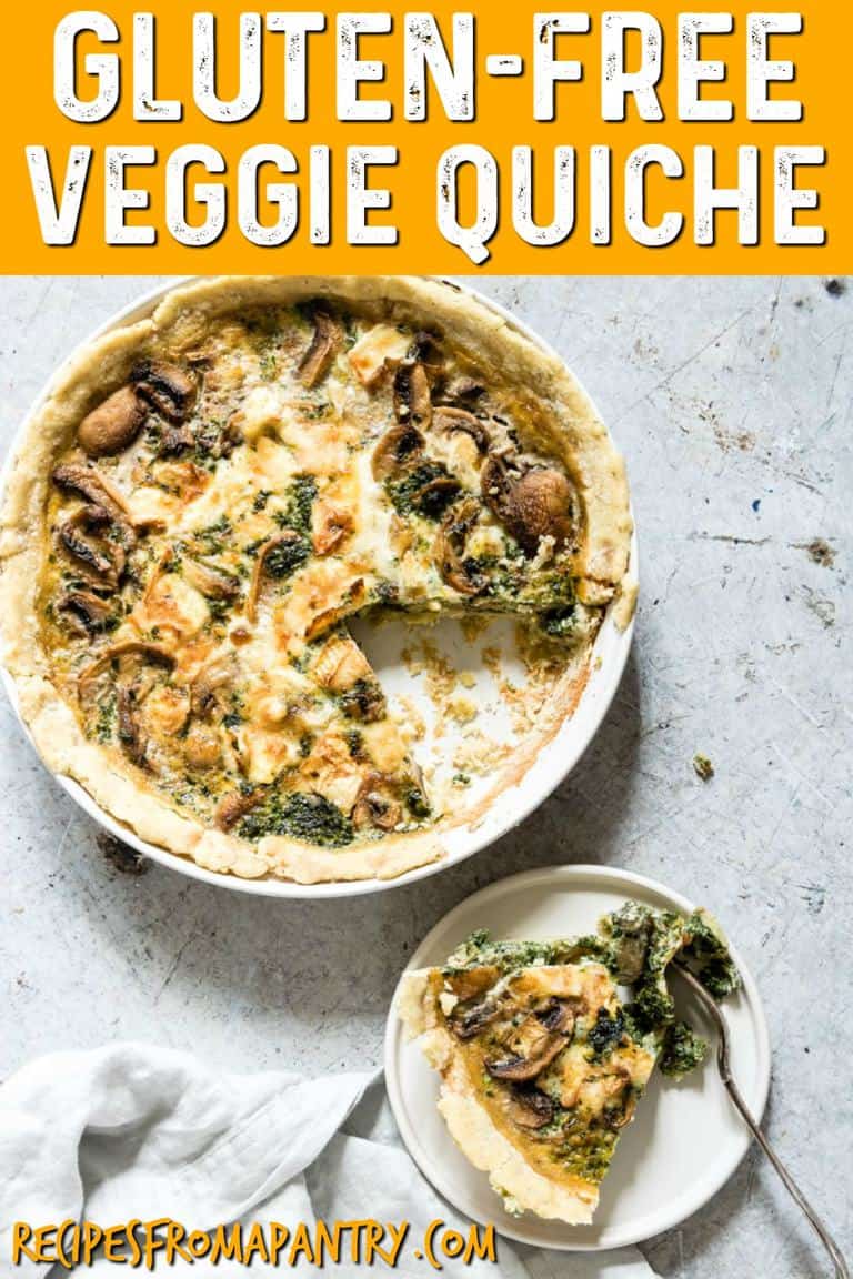 Vegetable Gluten-Free Quiche | Recipes From A Pantry