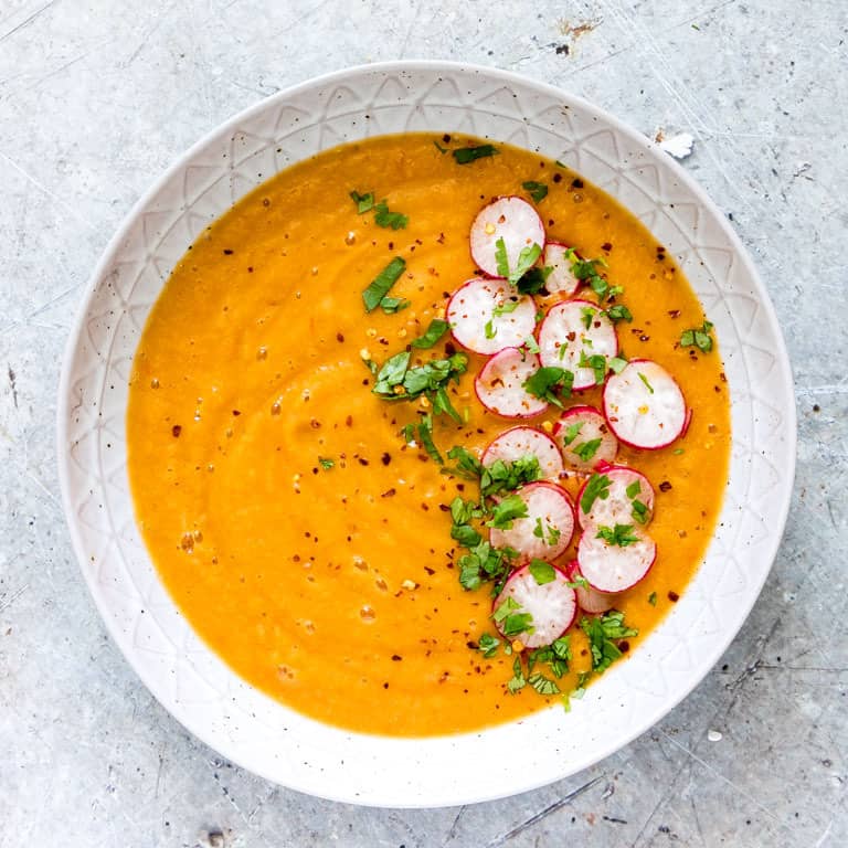 Mexican Spiced Instant Pot Cauliflower Soup-image