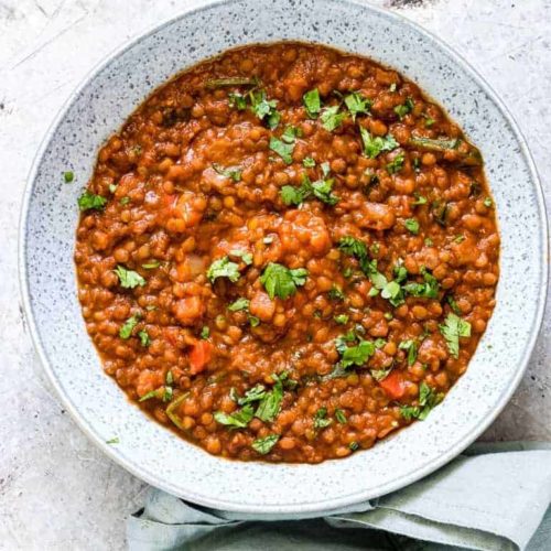 Easy Prep Instant Pot Lentil Soup - Recipes From A Pantry