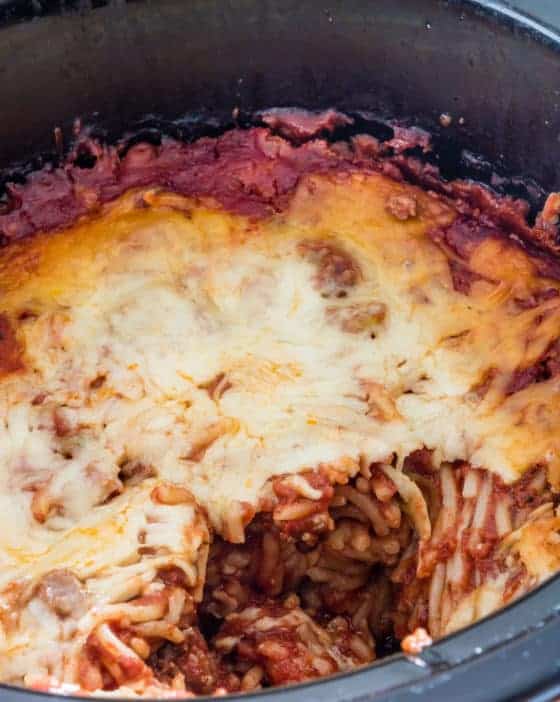 Crockpot Spaghetti - Recipes From A Pantry