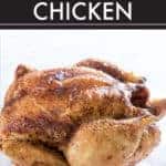 LOW CARB AIR FRYER WHOLE CHICKEN