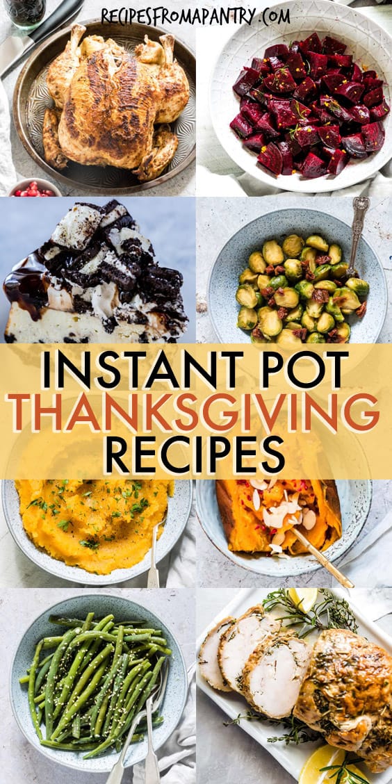 instant pot thanksgiving recipes