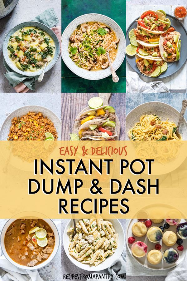 Instant Pot Dump And Start Recipes (That You’ll Actually Love)