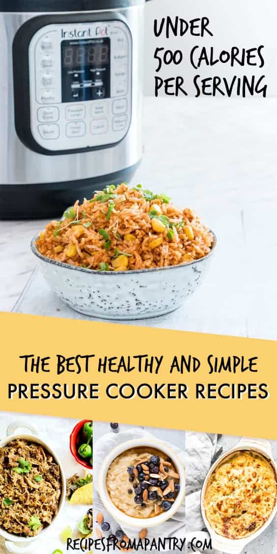 The best healthy and simple pressure cooker recipes
