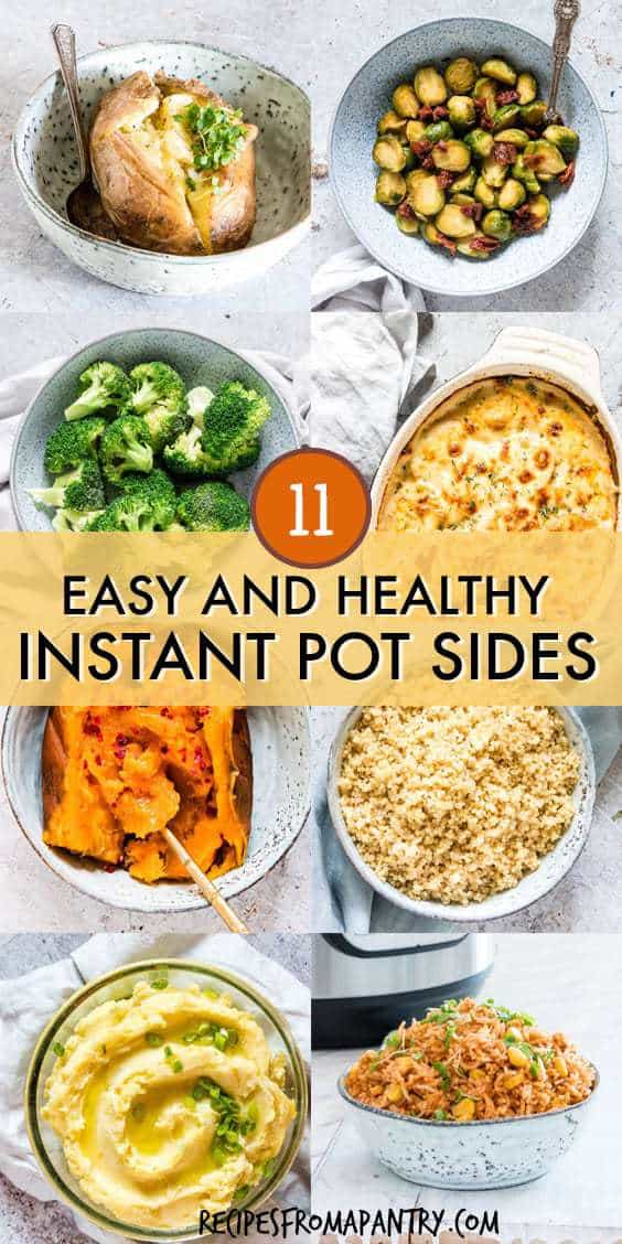 11 easy and healthy instant pot sides