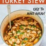 Fragrant moroccan turkey stew