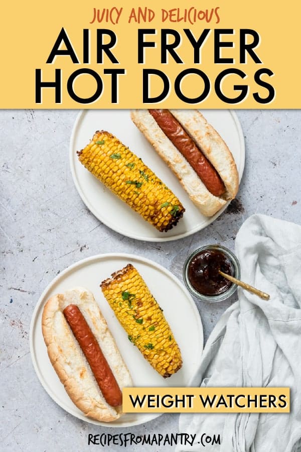 Air fryer hot dogs