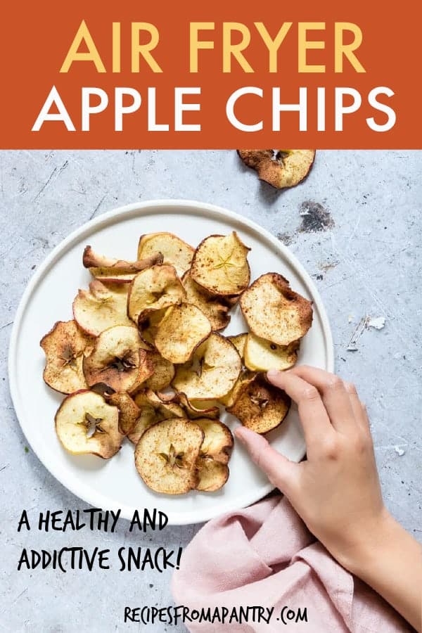Air fryer apple chips