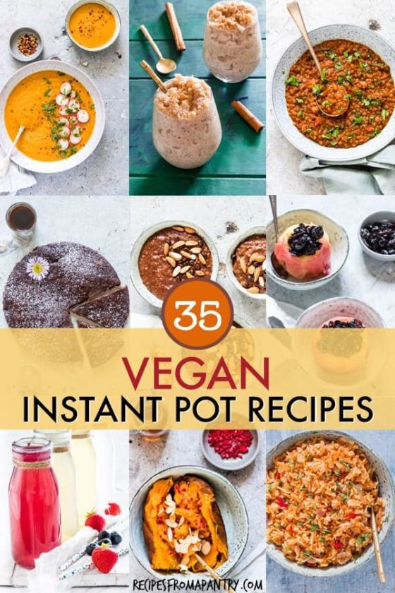 35 Must-Try Vegan Instant Pot Recipes - Recipes From A Pantry