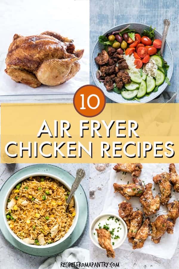 10 air fryer chicken recipes