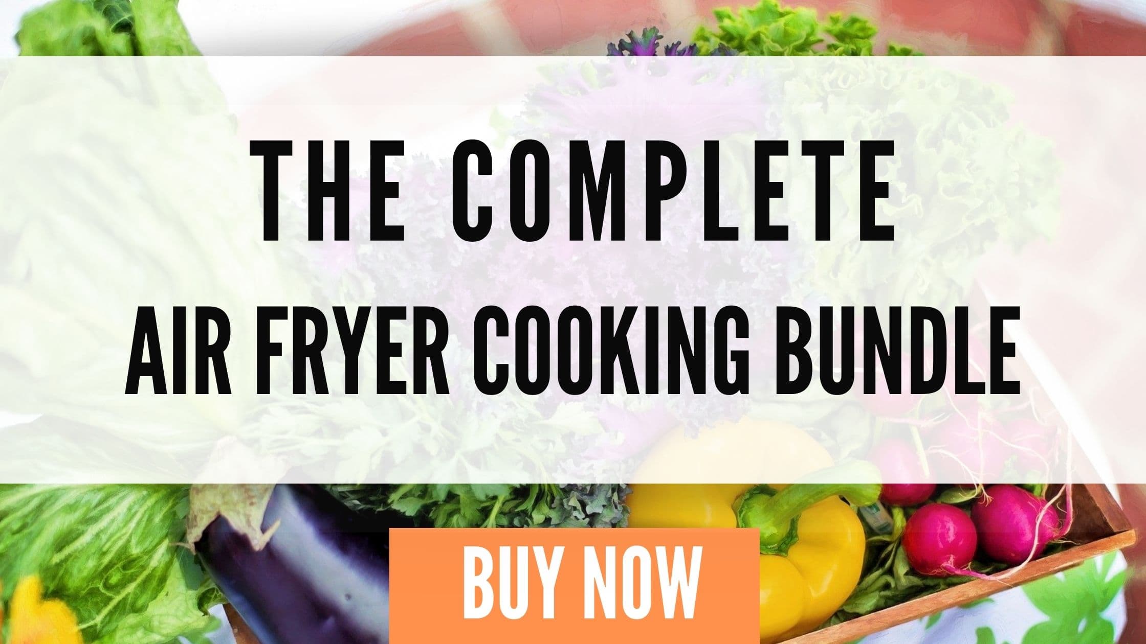 a graphic of an air fryer cooking bundle