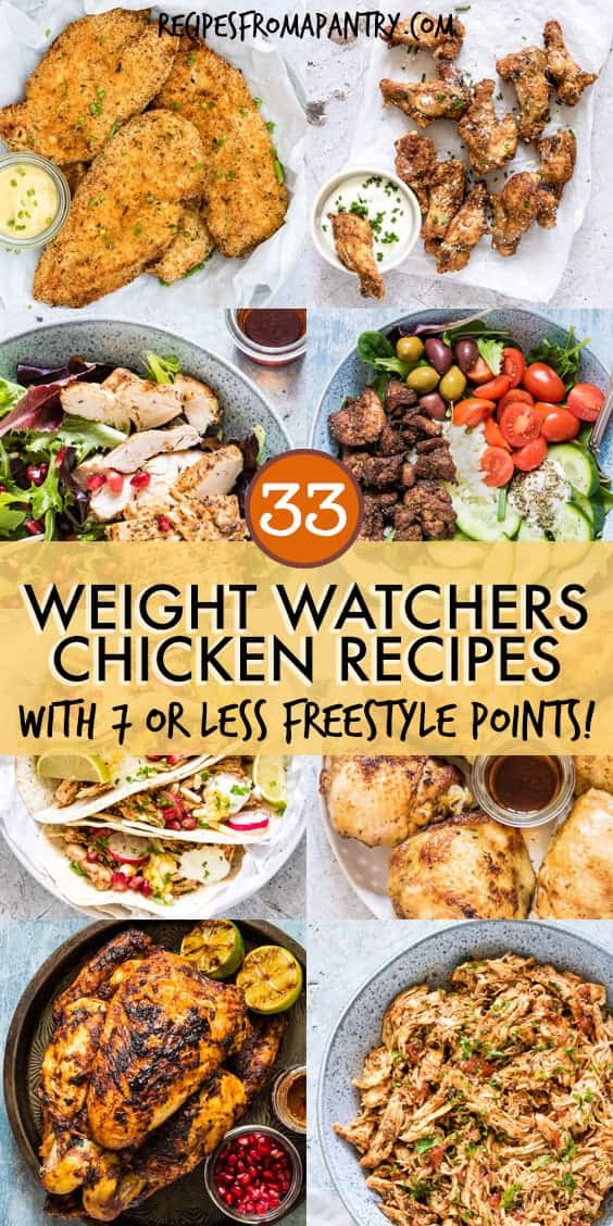 33 WEIGHT WATCHERS CHICKEN RECIPES
