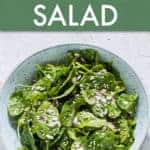 weight watchers sesame spinach salad