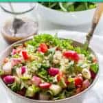 weight watchers summer herbed quinoa salad