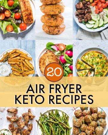 20 KETO AIR FRYER RECIPES