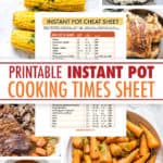 Instant Pot Cooking Times | Recipes From A Pantry