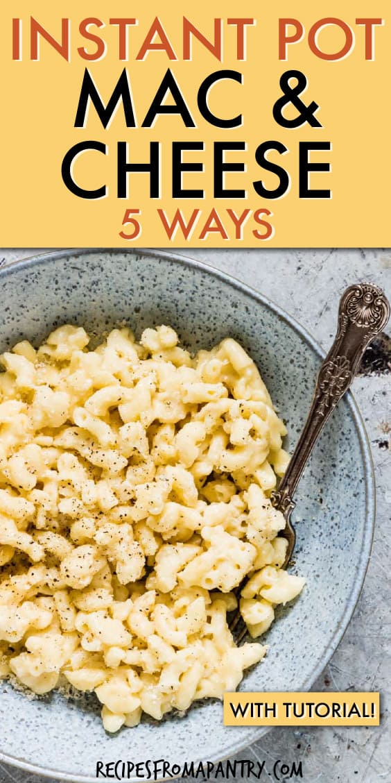 INSTANT POT MAC AND CHEESE