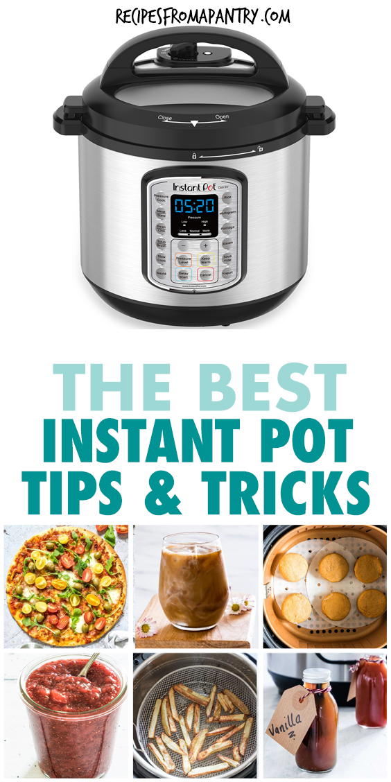 A COLLAGE OF INSTANT POT MEALS