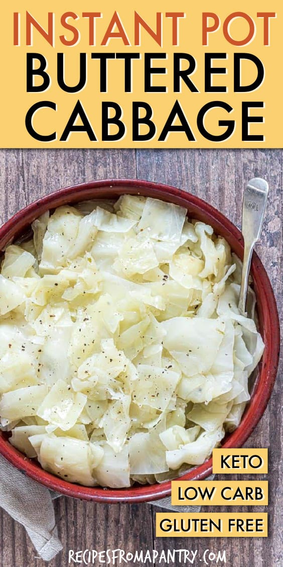 instant pot buttered cabbage