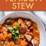 7 ingredient slow cooker venison stew