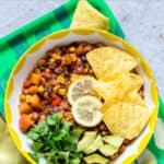 slow cooker 3 bean chili