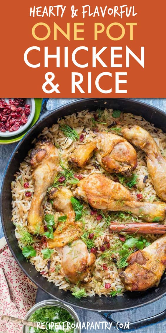 one pot chicken and rice