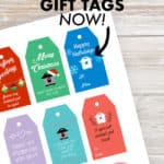 free instant pot printable gift tags