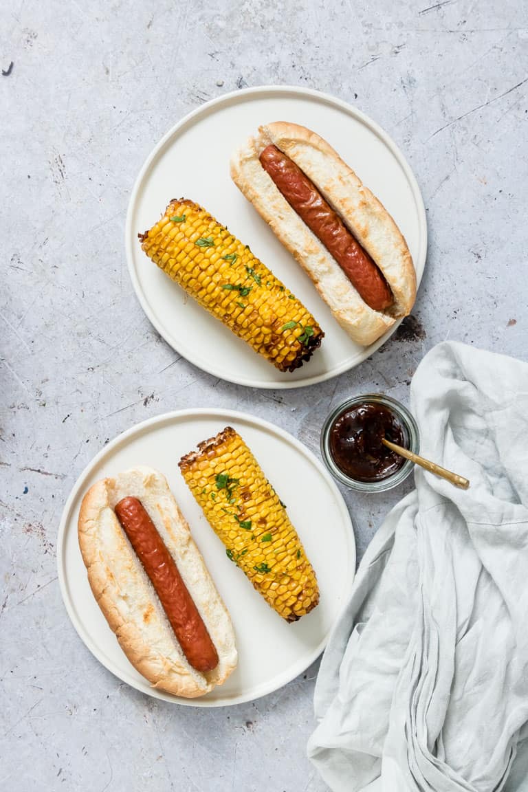 Easy Air Fryer Hot Dogs In 8 Minutes