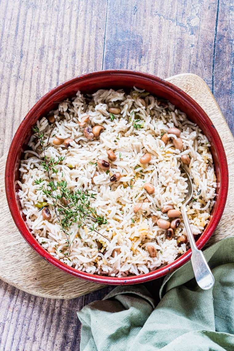 Best Ever Jamaican Rice And Peas