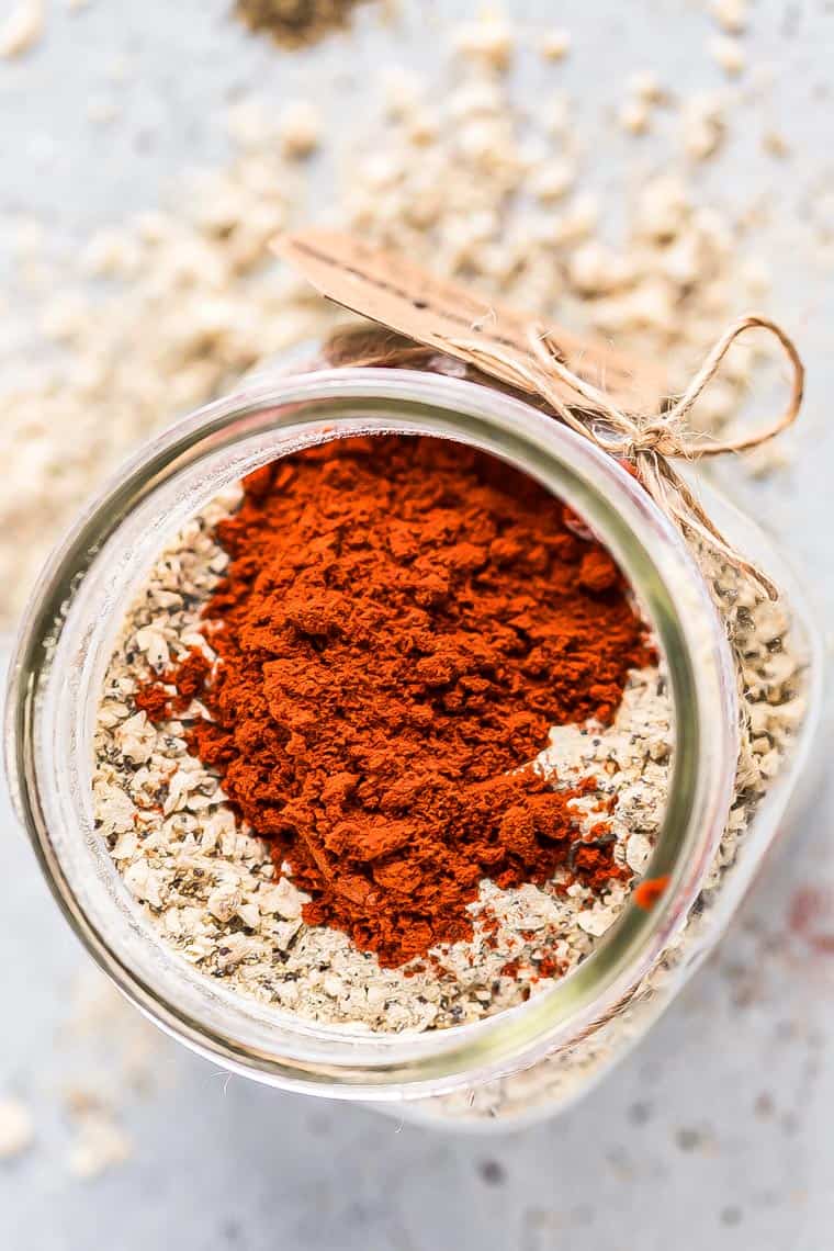 stone house seasoning with smoked paprika in a bowl
