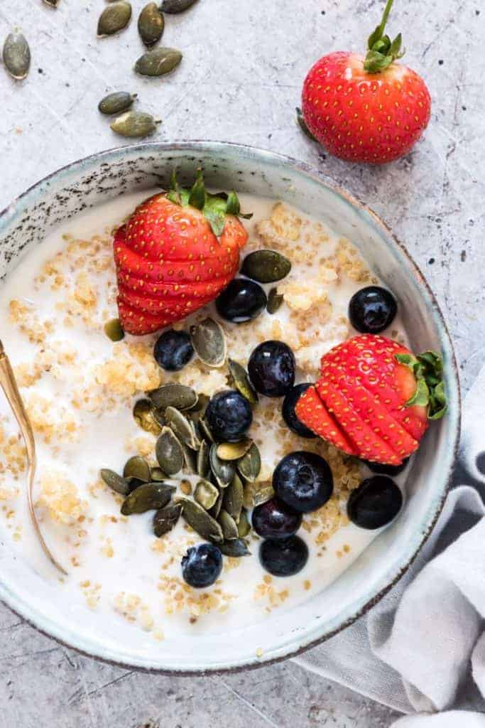Quinoa Porridge with Berries Recipes From A Pantry