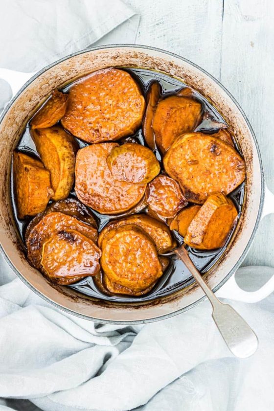 Easy Southern Candied Sweet Potatoes (Yams, GF) - Yummy Recipe