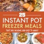 25 instant pot freezer meals