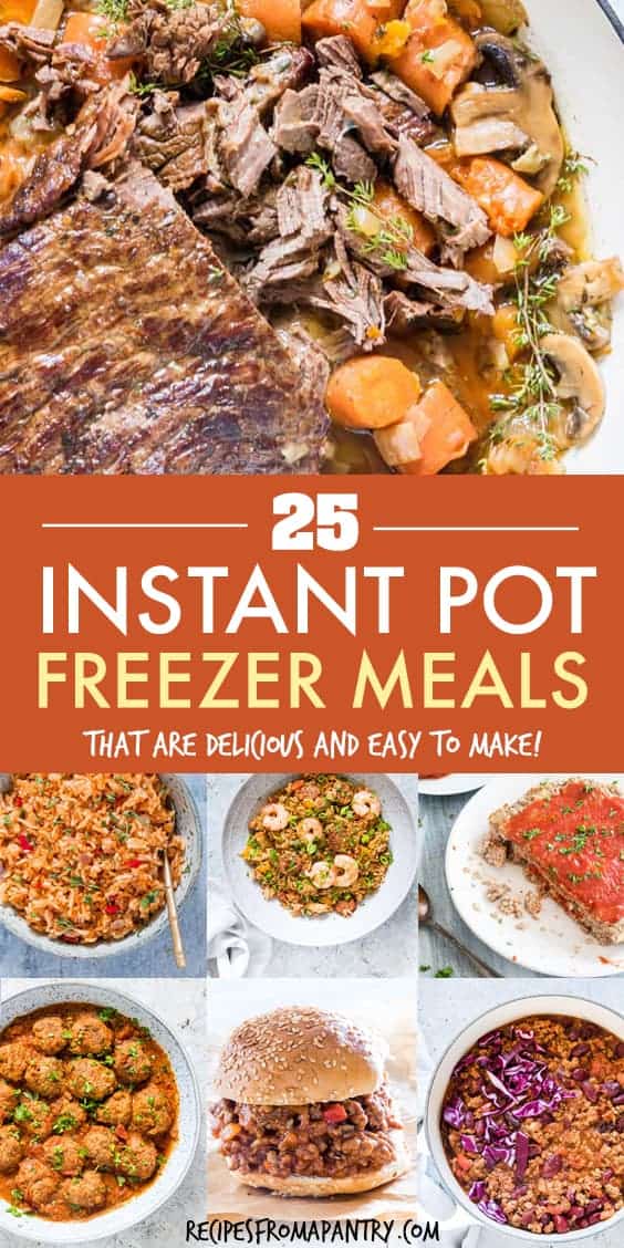 25 instant pot freezer meals
