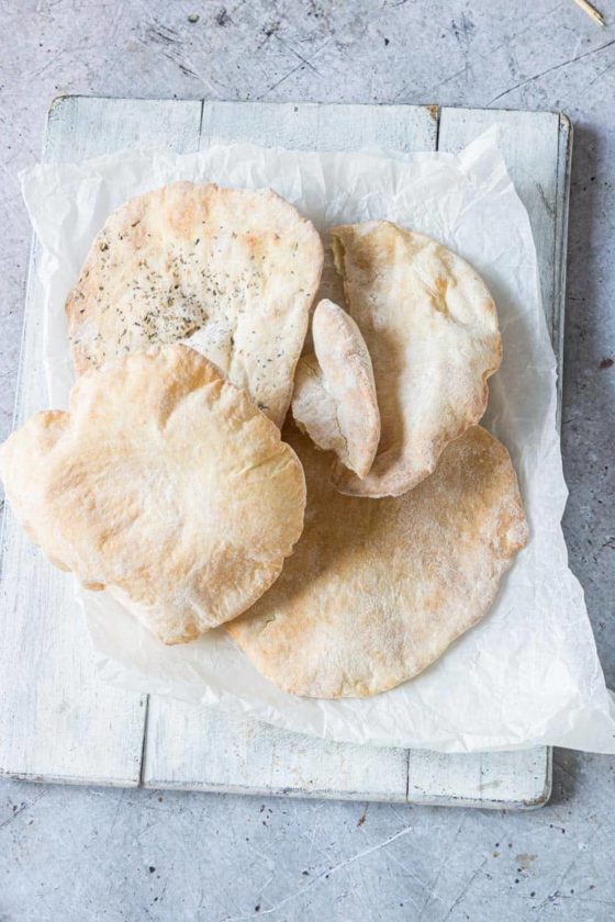 Easy Air Fryer Flatbread Recipe (2 Ingredients, No Yeast) Yummy Recipe