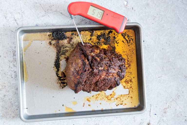 how to cook roast beef with thermapen in roast beef on roasting tray