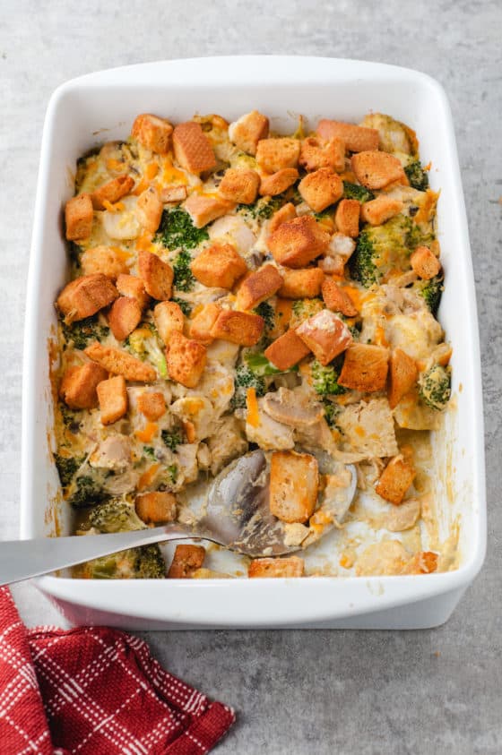 Easy Chicken Broccoli Casserole - Recipes From A Pantry