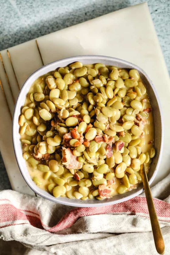 Easy Southern Butter Beans - Yummy Recipe