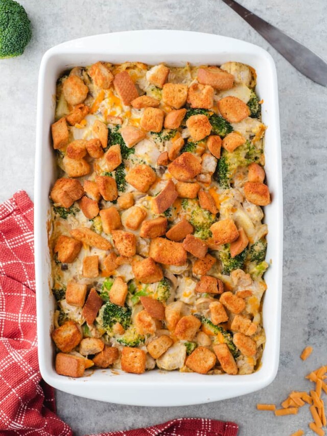 Easy Chicken Broccoli Casserole Story - Recipes From A Pantry