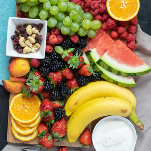pretty fruit trays