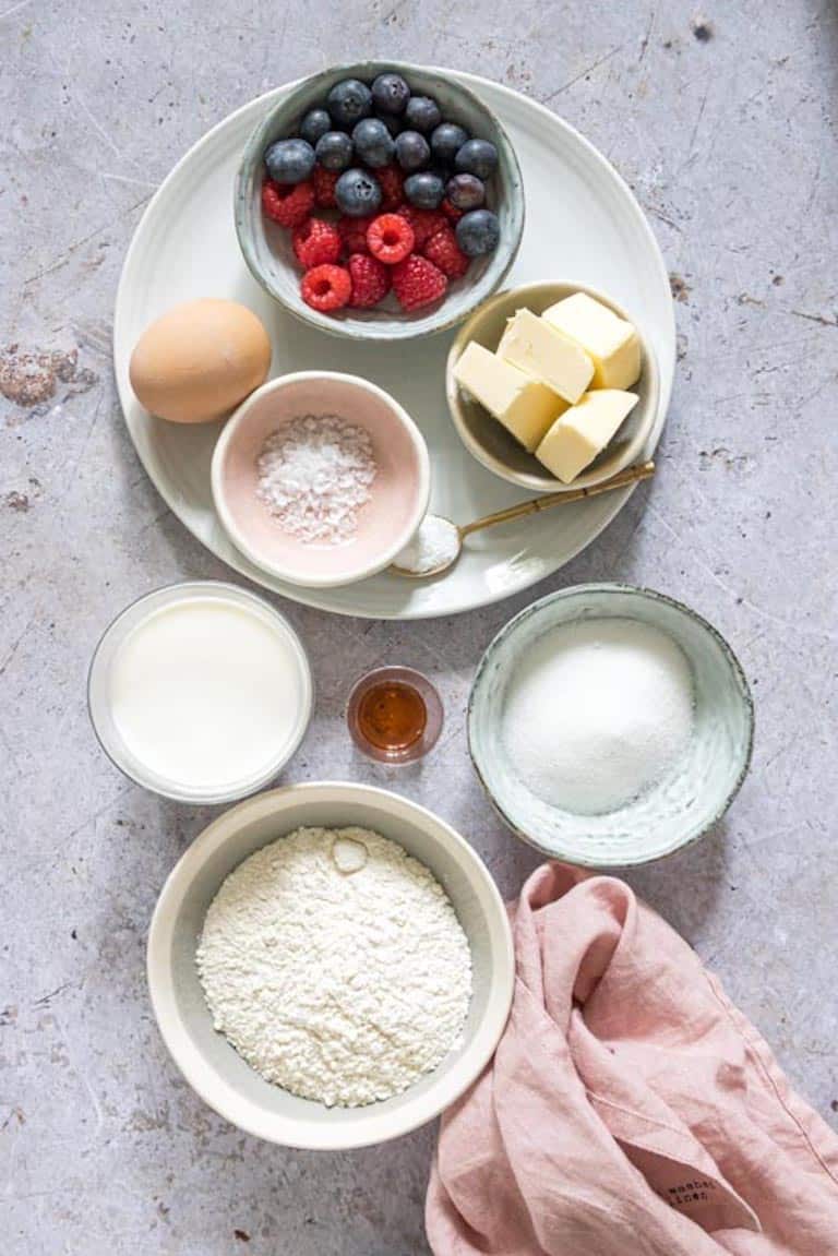 the ingredients needed for making instant pot breakfast bites