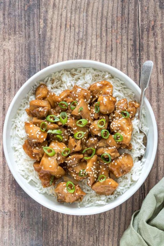Instant Pot Chinese Honey Sesame Chicken - Yummy Recipe