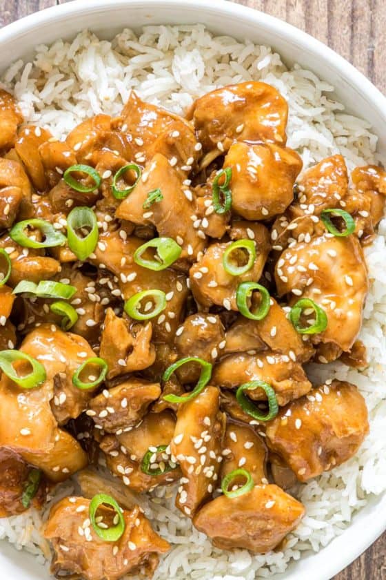 Instant Pot Sesame Chicken - Recipes From A Pantry